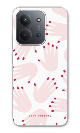 Hands pink