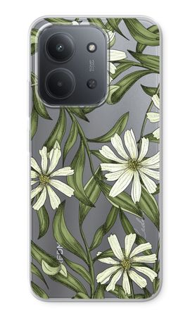 White flower pattern