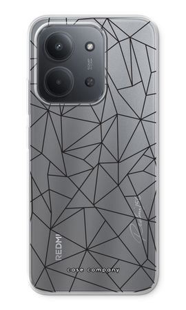 Geometric lines black