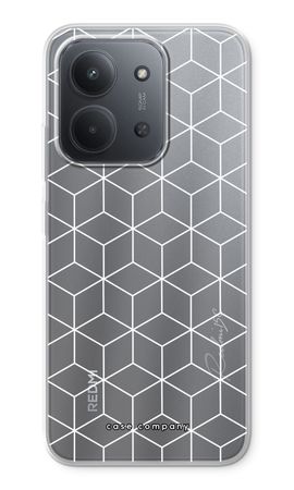 Cubes black and white