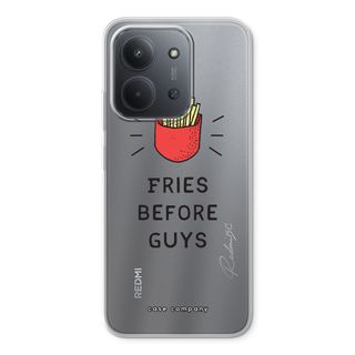 Fries before guys
