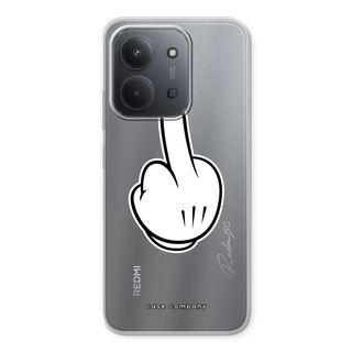 Middle finger white