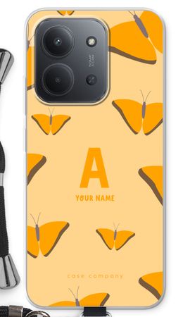 Amber Butterflies Monogram
