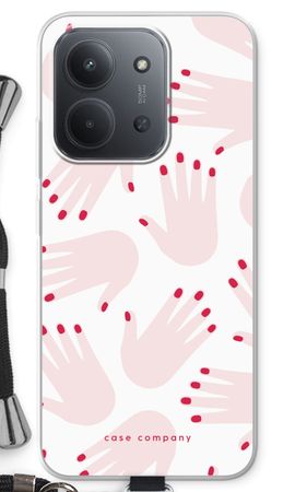 Hands pink