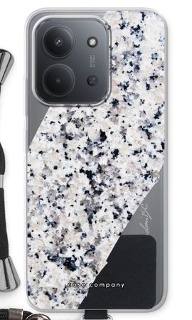 Speckled marble