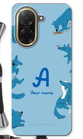 Playful Dogs Monogram