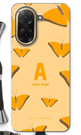Amber Butterflies Monogram