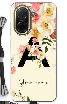 Flirty Flowers Monogram