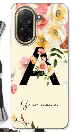 Flirty Flowers Monogram