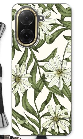 White flower pattern