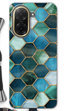 Hexagons in stained glass