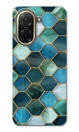Hexagons in stained glass