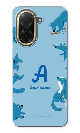 Playful Dogs Monogram