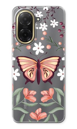 Butterfly in a floral world