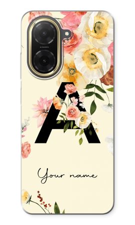 Flirty Flowers Monogram