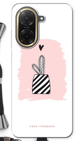 Black and white cactus