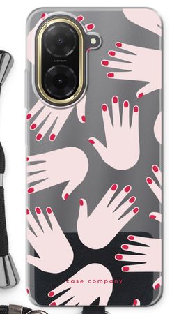 Hands pink