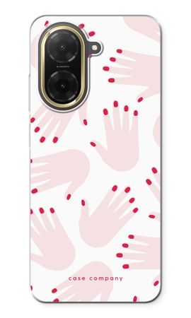 Hands pink
