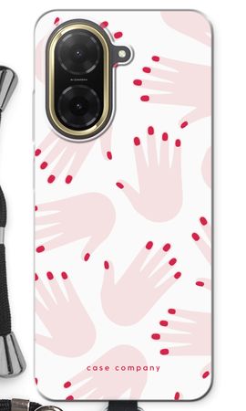Hands pink