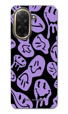 Melting Smiley - Purple