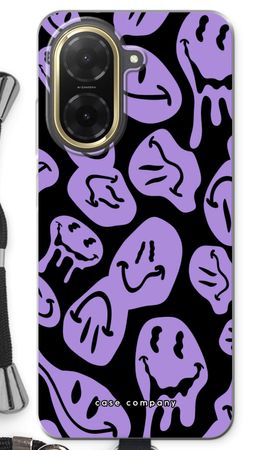 Melting Smiley - Purple