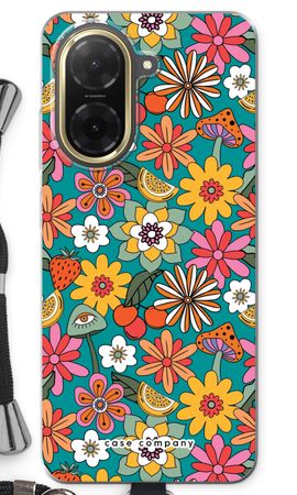 Retro Flowers N°2 - Blue