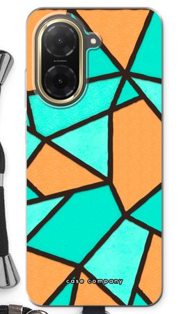 Stained glass - Orange