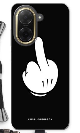 Middle finger black
