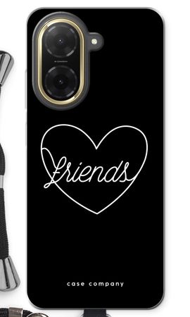 Friends heart black