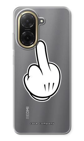 Middle finger black