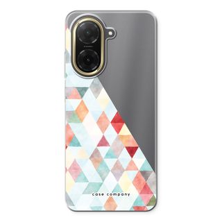 Coloured triangles pastel