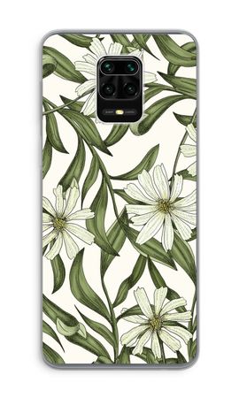 White flower pattern