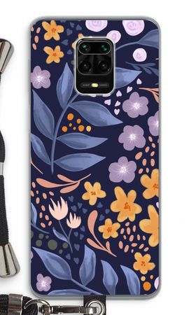 Flowers with blue leaves