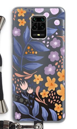 Flowers with blue leaves