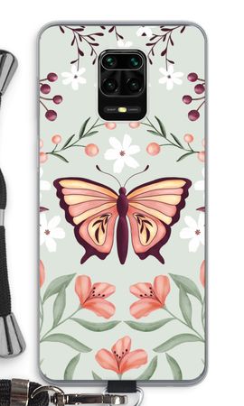 Butterfly in a floral world