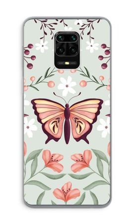 Butterfly in a floral world