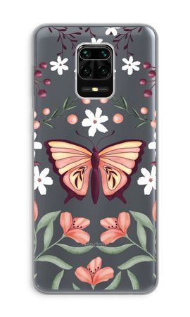 Butterfly in a floral world