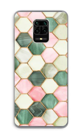 Hexagons in stained glass