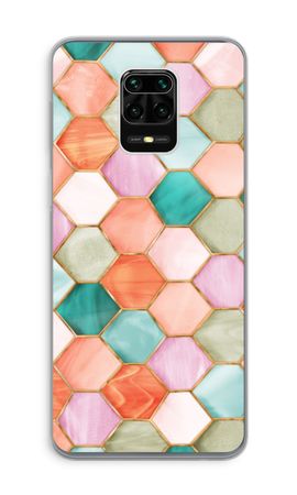 Hexagons in stained glass