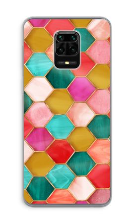 Hexagons in stained glass