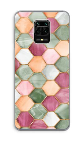 Hexagons in stained glass