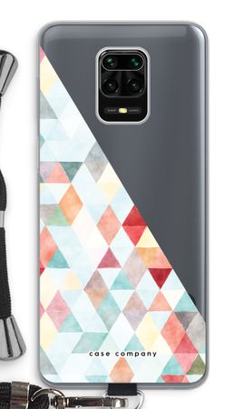 Coloured triangles pastel