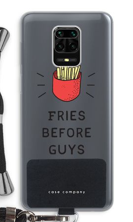 Fries before guys