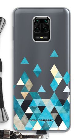 Coloured triangles blue