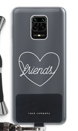 Friends heart pastel