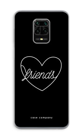 Friends heart black