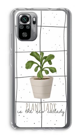 Houseplant on windowpane