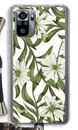 White flower pattern