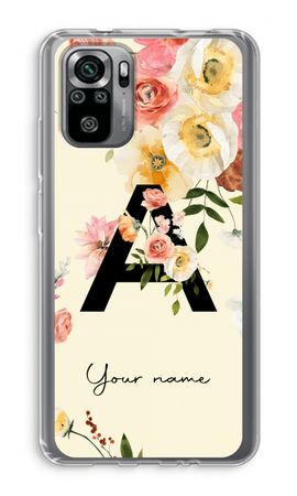Flirty Flowers Monogram