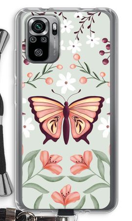 Butterfly in a floral world